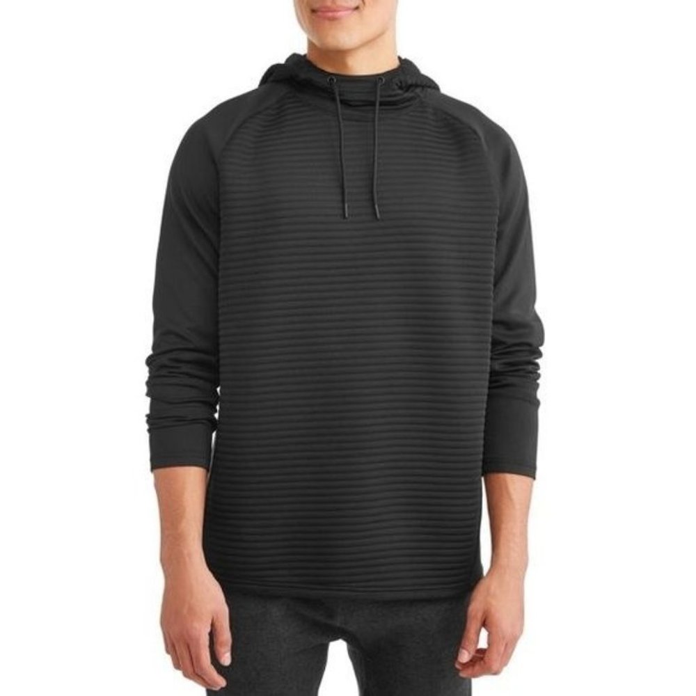 Russel Athletics Gray Quilted Light weight Hoodie Size Small